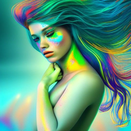 Neon Mermaid
