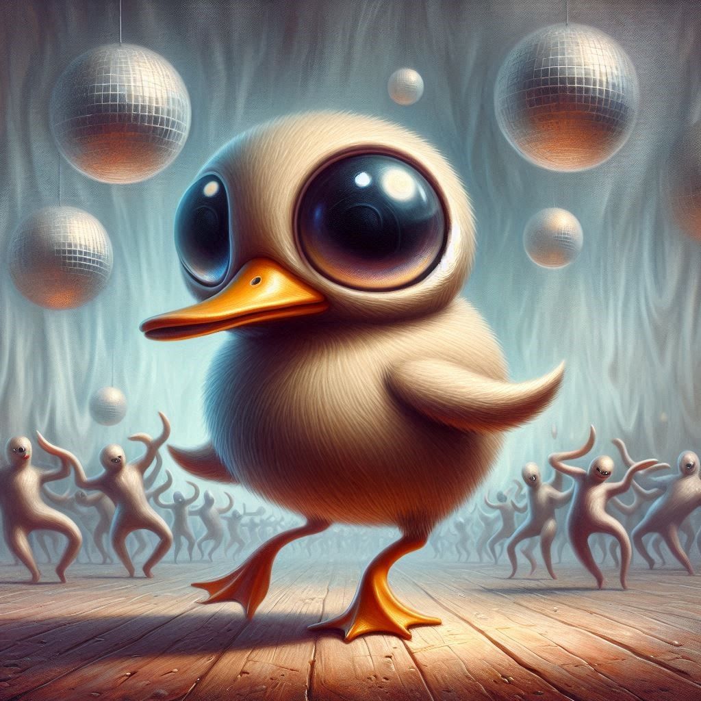 Dancing all the night