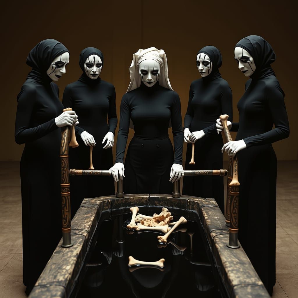 Episode 16F Part of a story you can see in my and Spacy's creations : Adele recycling ritual