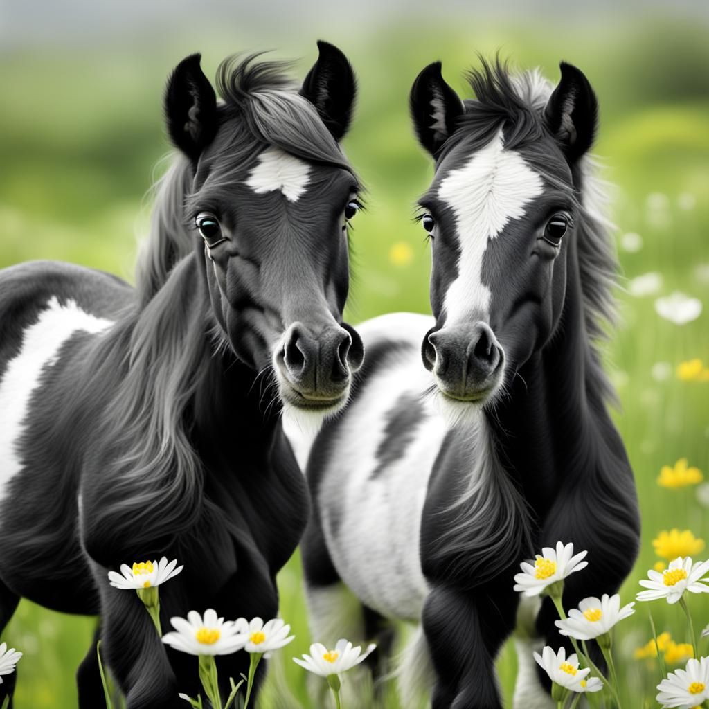 Little foals