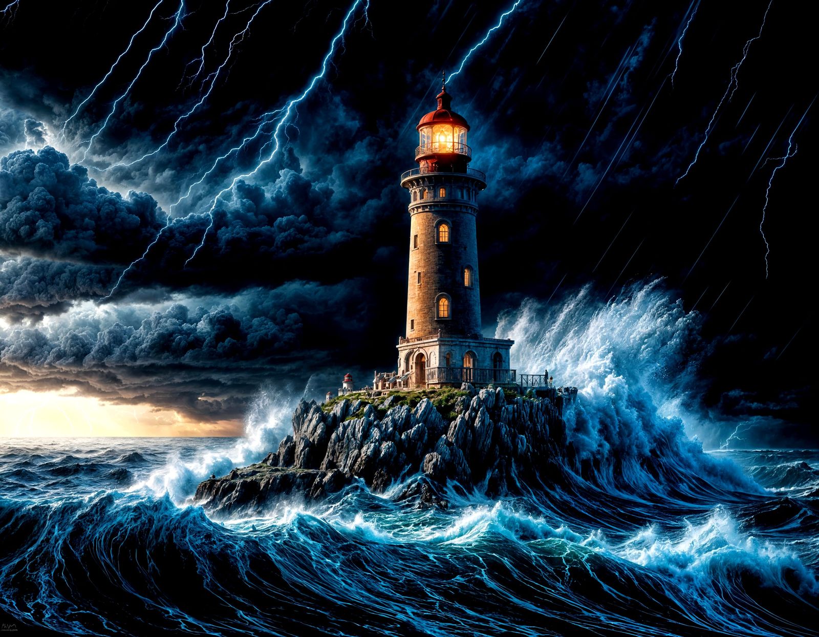 Storm Point  by @picklemouse