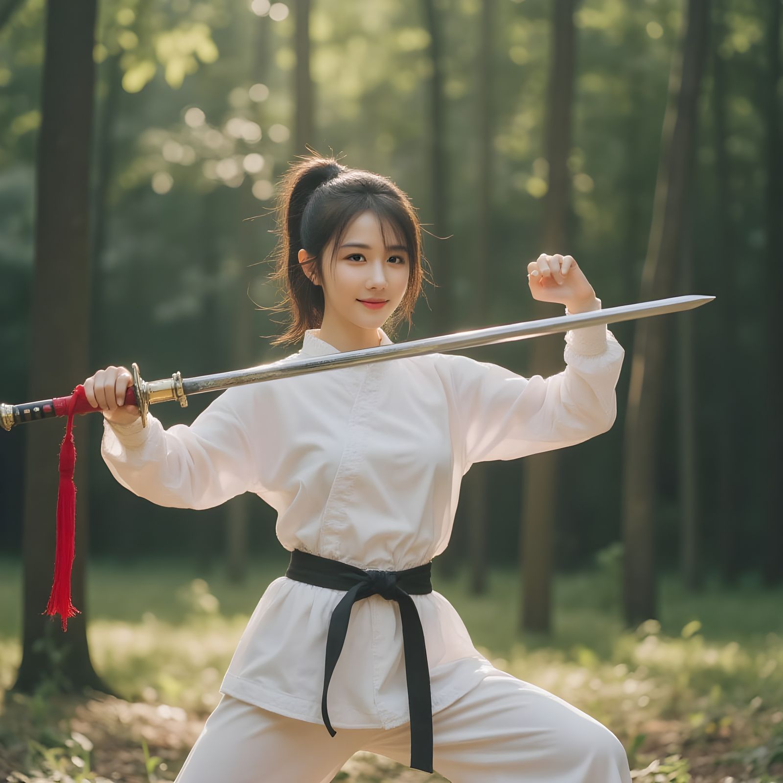Hyun-ah: Emei Sword Style