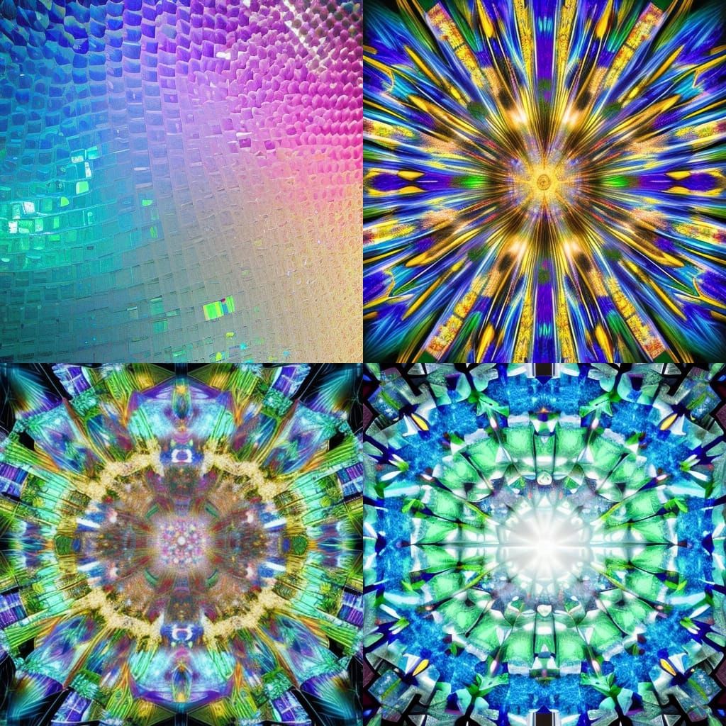 Hyperdetailed View Through Animal Eyes Frosted Magnified Foc...