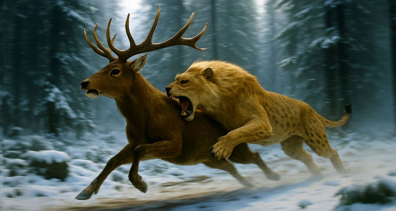 Life in the Pleistocene : Panthera atrox