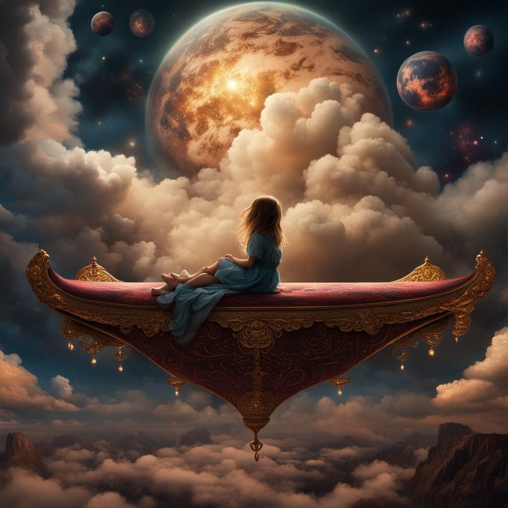 Magic Carpet Ride  by @Nythande