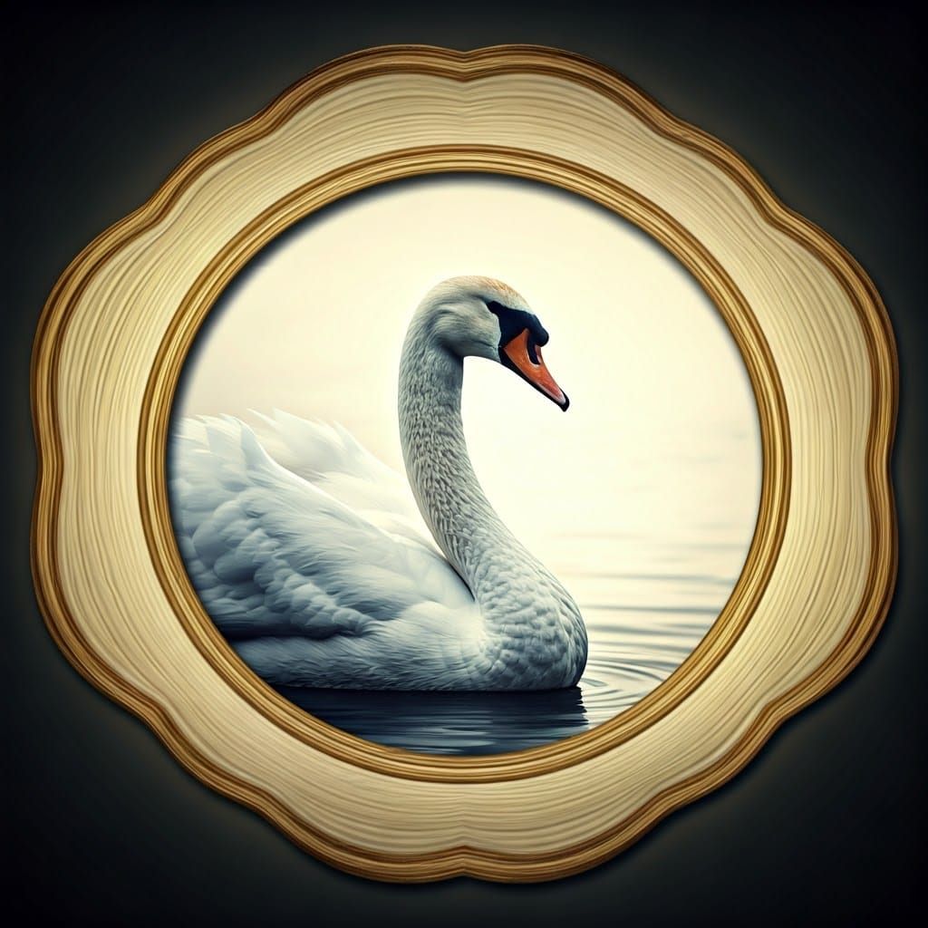 ברבור במסגרת