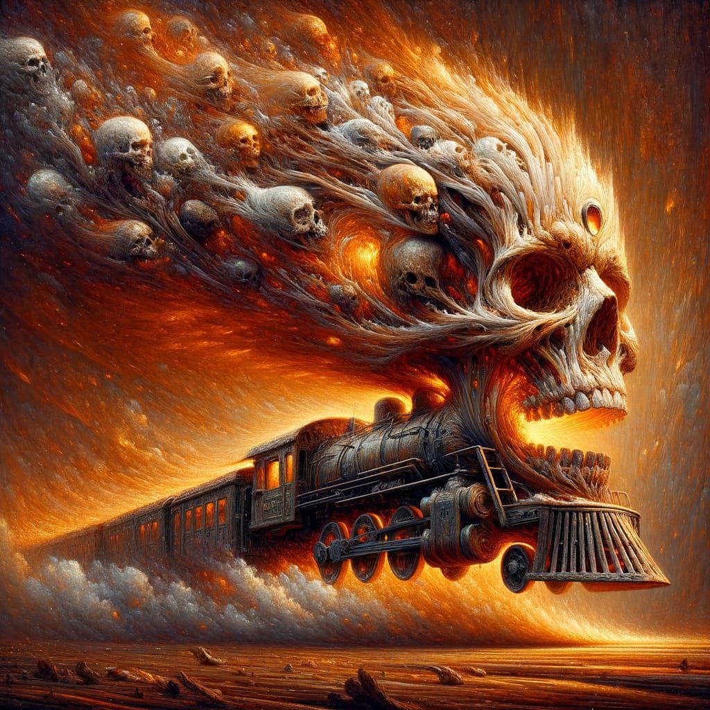 A one way ticket to....  by @The Nights Sky