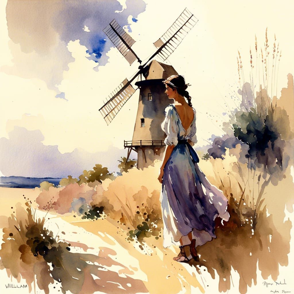 the windmill  by @MingNoi
