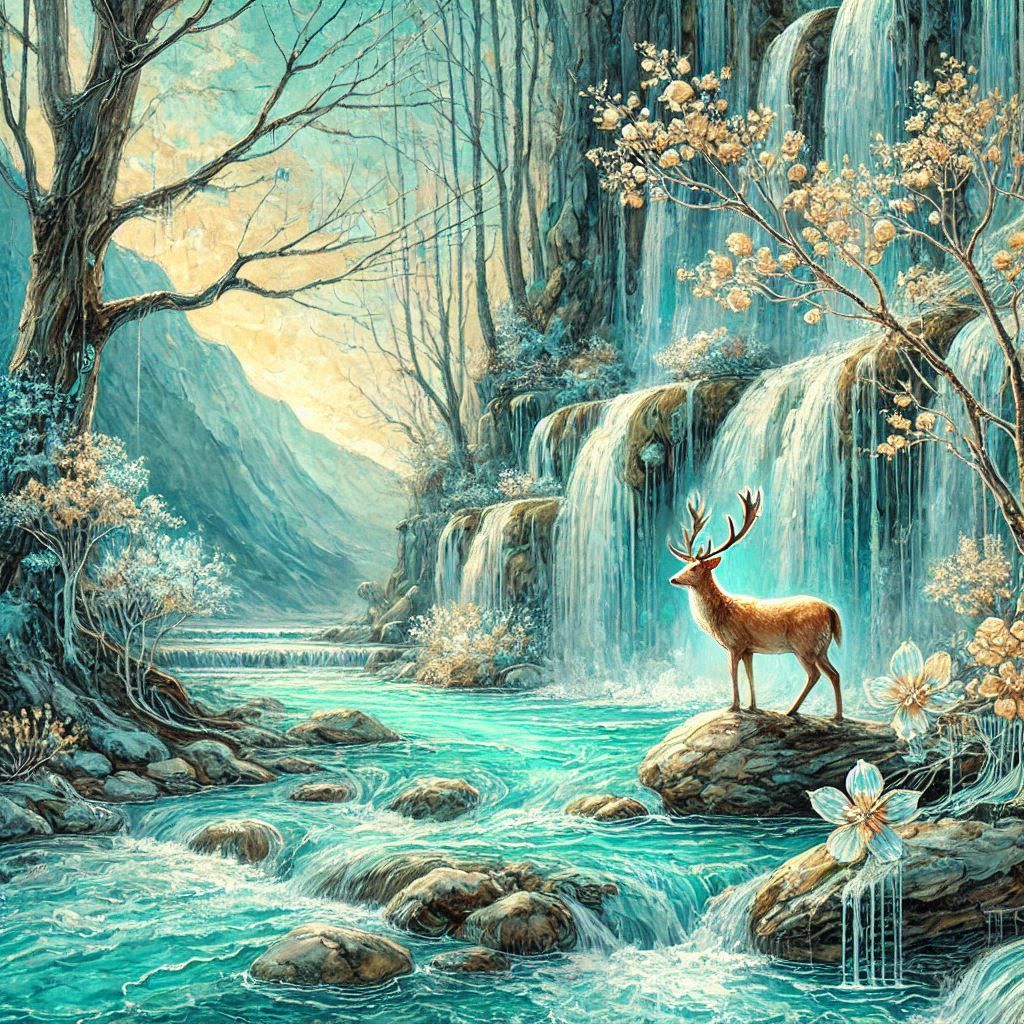 Rocks & water