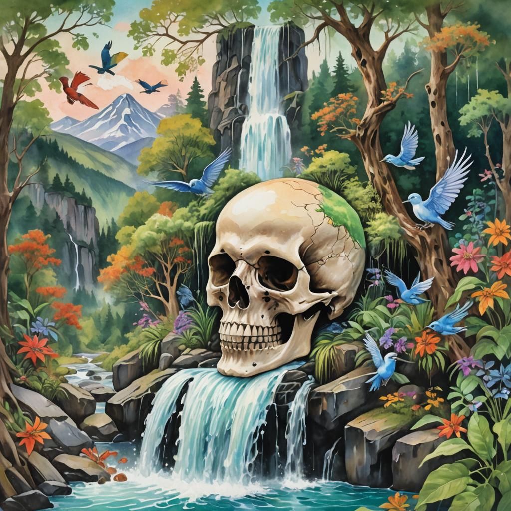 Human skull