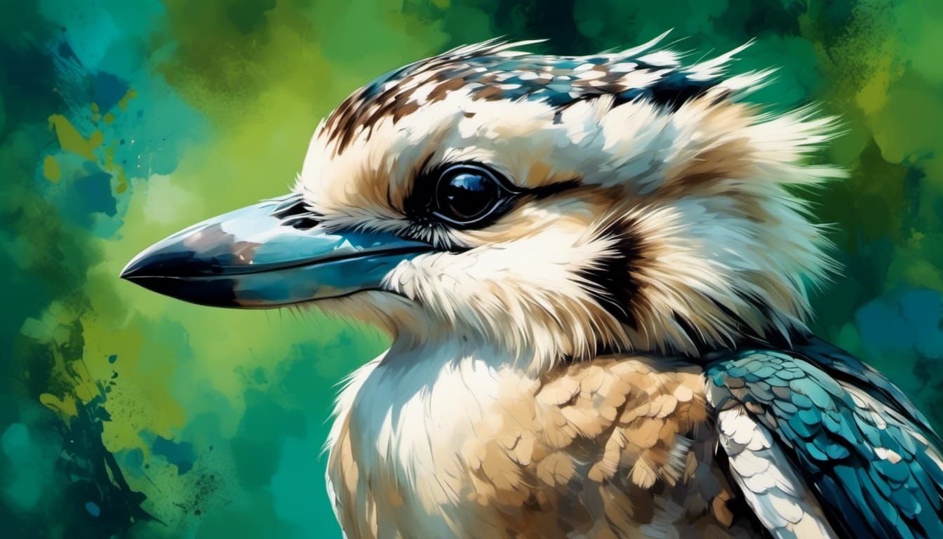 Kookaburra   by @INTERCEDENCE