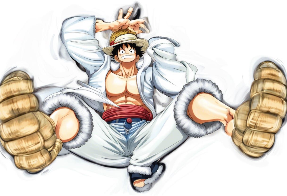 Attempting to make Monkey D. Luffy Gear 5 mode from One Piec...