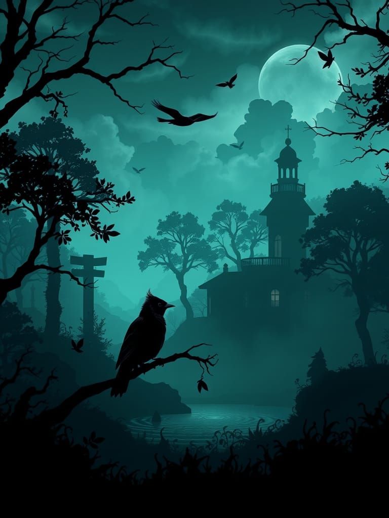 A captivating night scene  by @Hinty