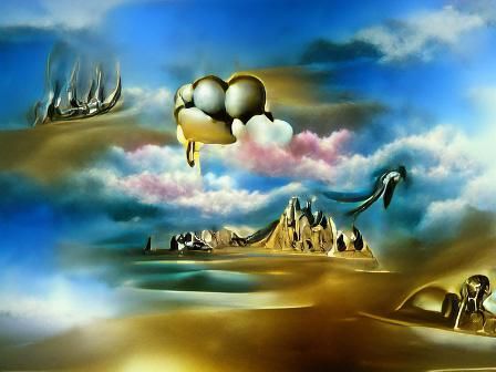 Oasis in the Clouds - AI Generated Artwork - NightCafe Creator