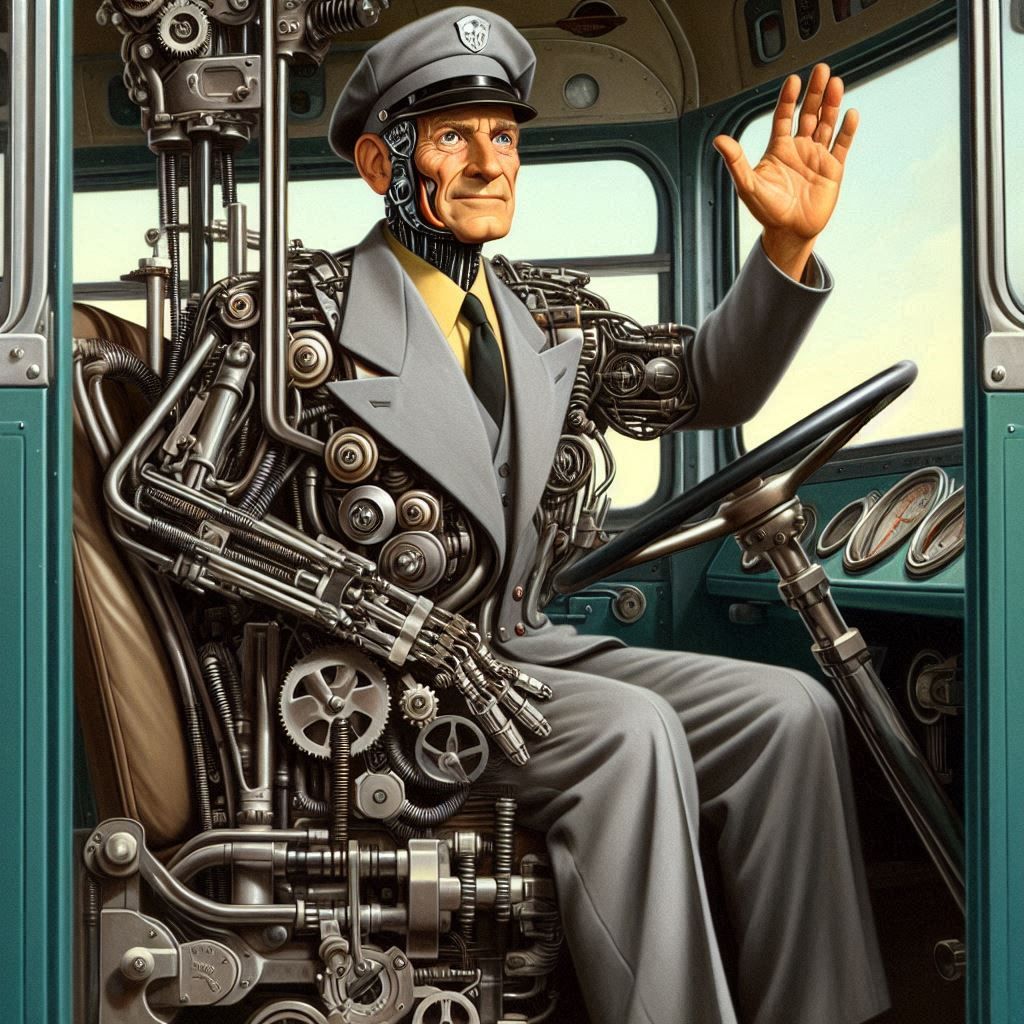 The Cyborg Bus driver