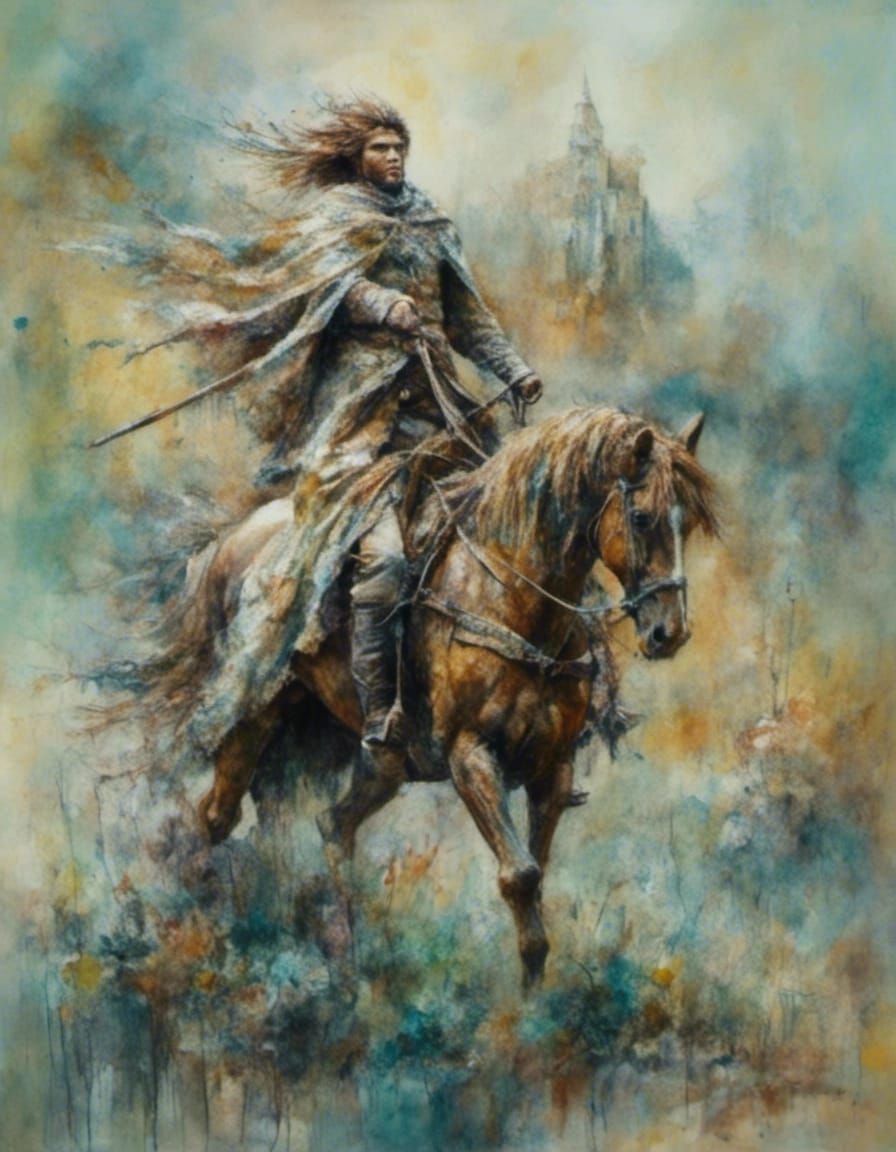 <lora:Old school kick:1.0> <lora:Oils:1.0> medieval man