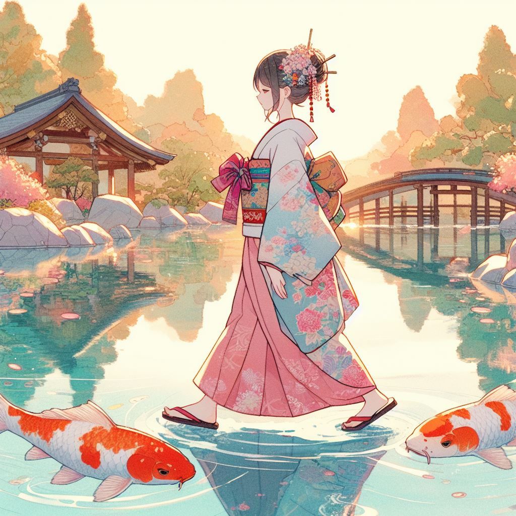 Kimono girl