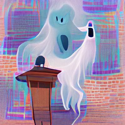 Speaking for a ghost