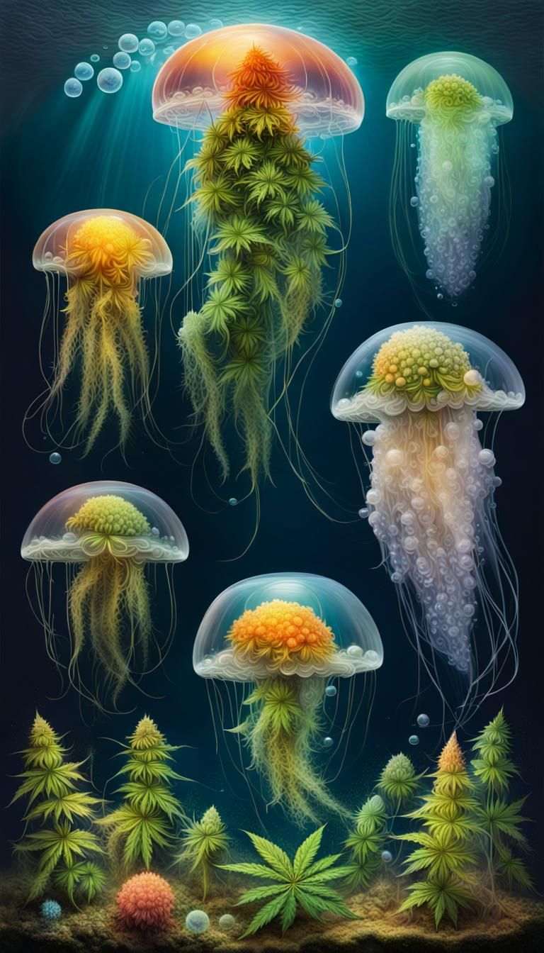 Blooming Jellyfish