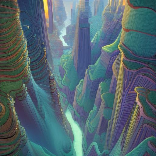 The River in the Canyon