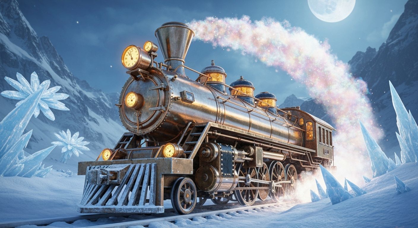 Winter Train (Google Imagen 4 Fast - Qwen Image Edit Plus - Clarity Upscale 5%)