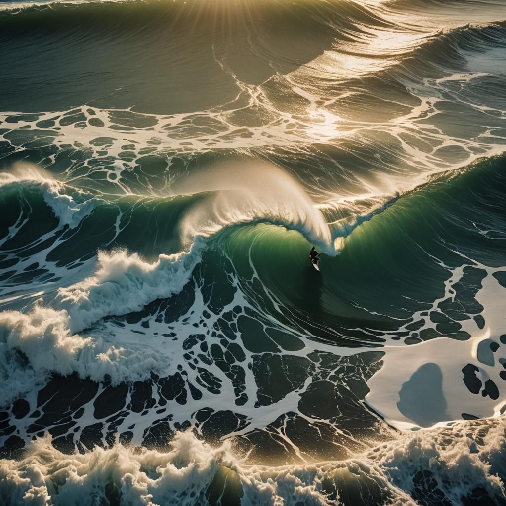 Surfing the Open Ocean
