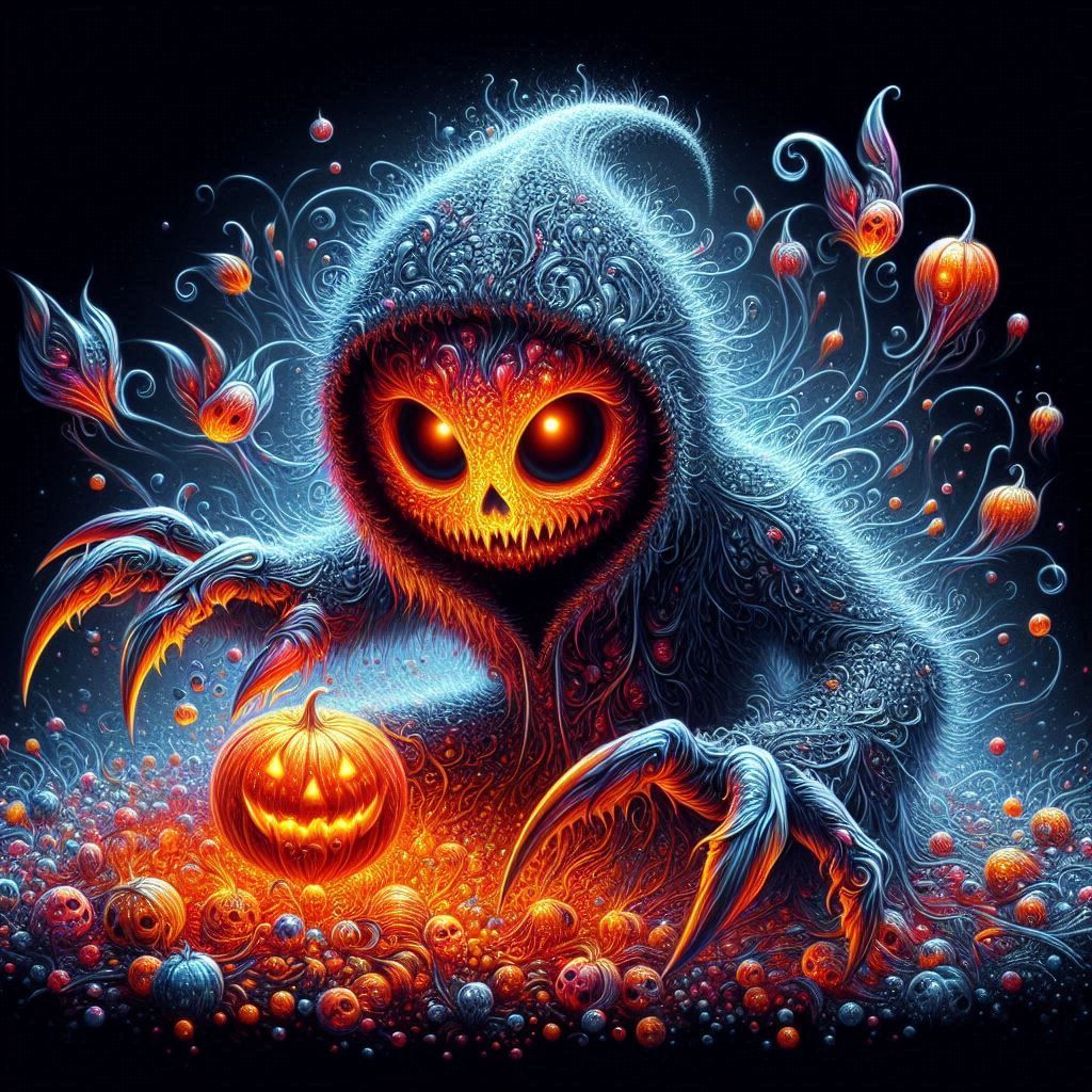 Flower Petal Halloween