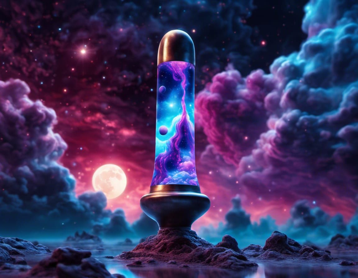 Its a lava lamp i SWEAR! its just a lamp!  by @Rhys Patterson