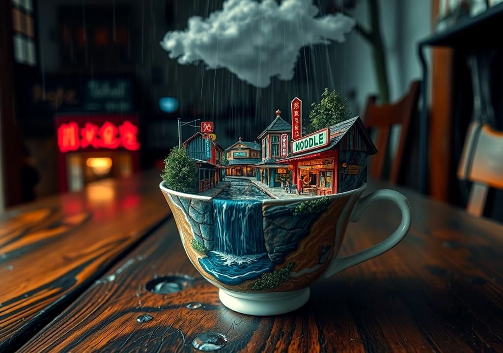 Scenes in Teacups