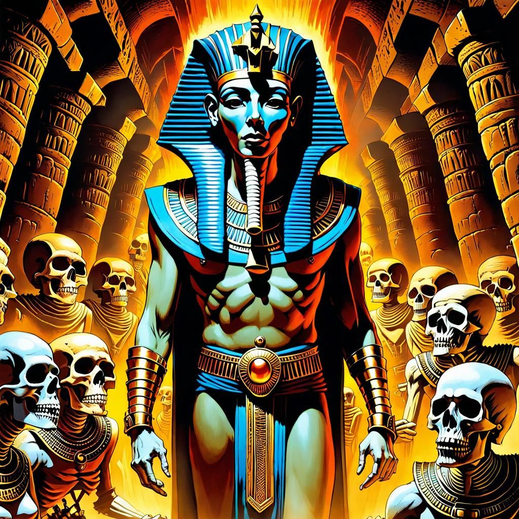 Pharaoh - AI Generated Artwork - NightCafe Creator