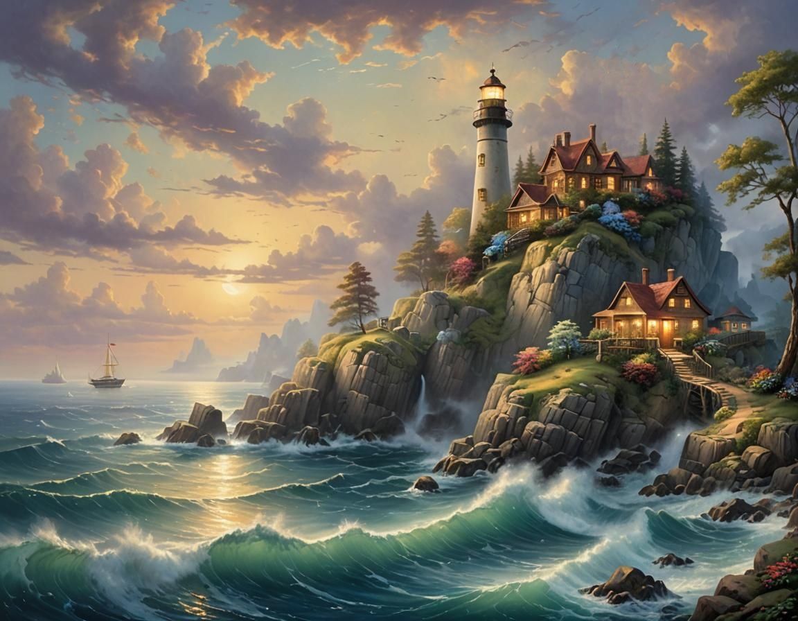Fantasy Lighthouse