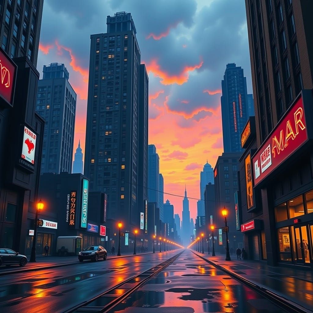  <lora:Surrealisto Flux:1.0> city