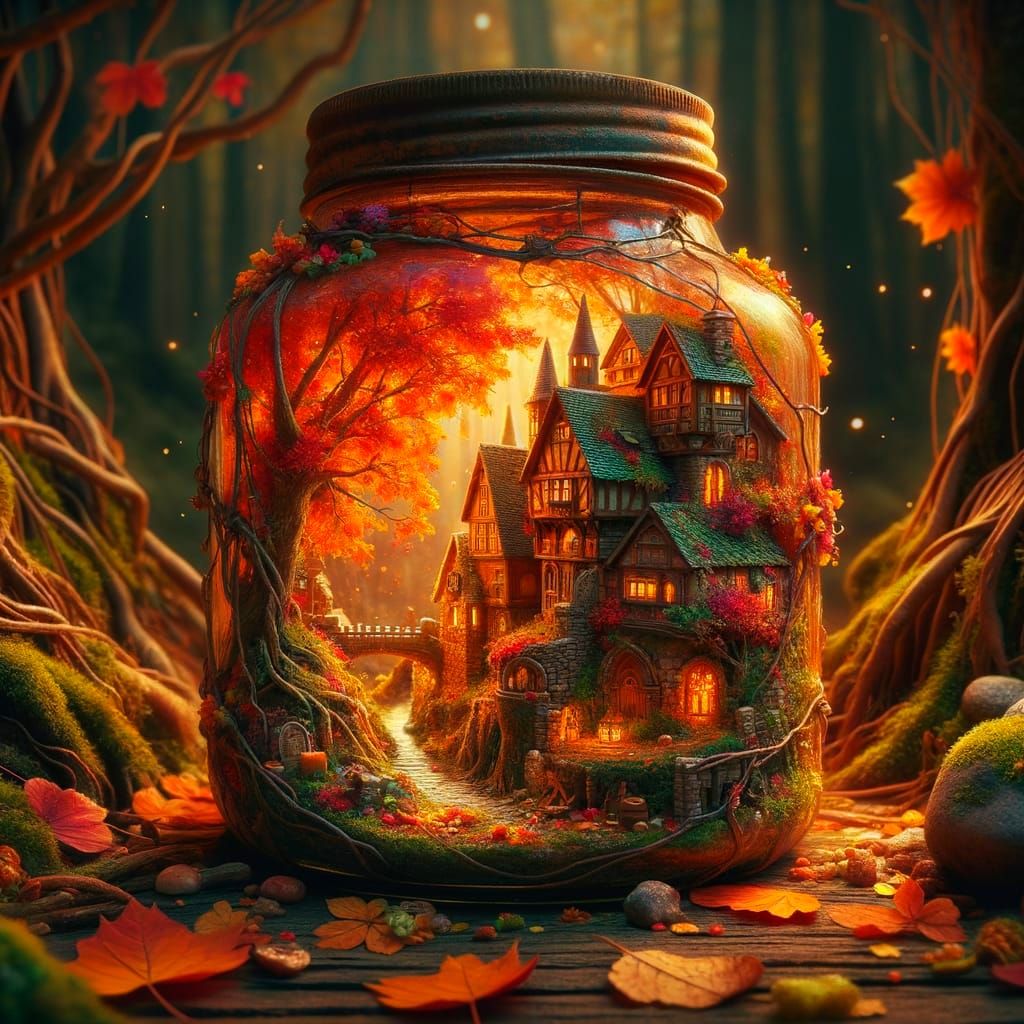 Sanctuary in a Jar  by @Macfoggy