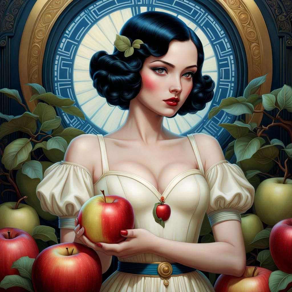 Snow White 2024 Series 17 AI Generated Artwork NightCafe Creator   U28uwbFMx9HEyyWq4eMM  1  Exvjh 