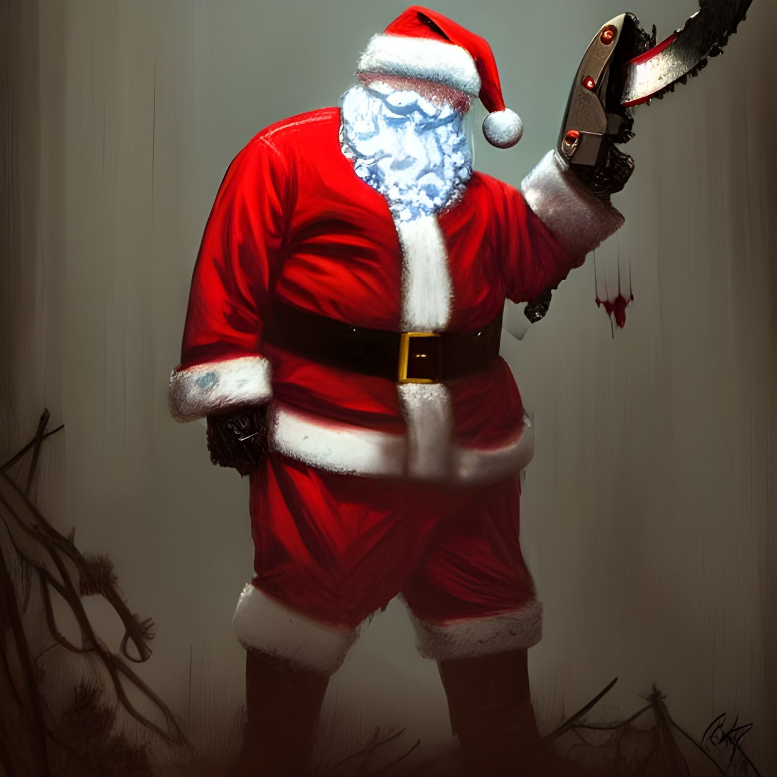 Santa's coming for the naughty ones. - AI Generated Artwork - NightCafe ...