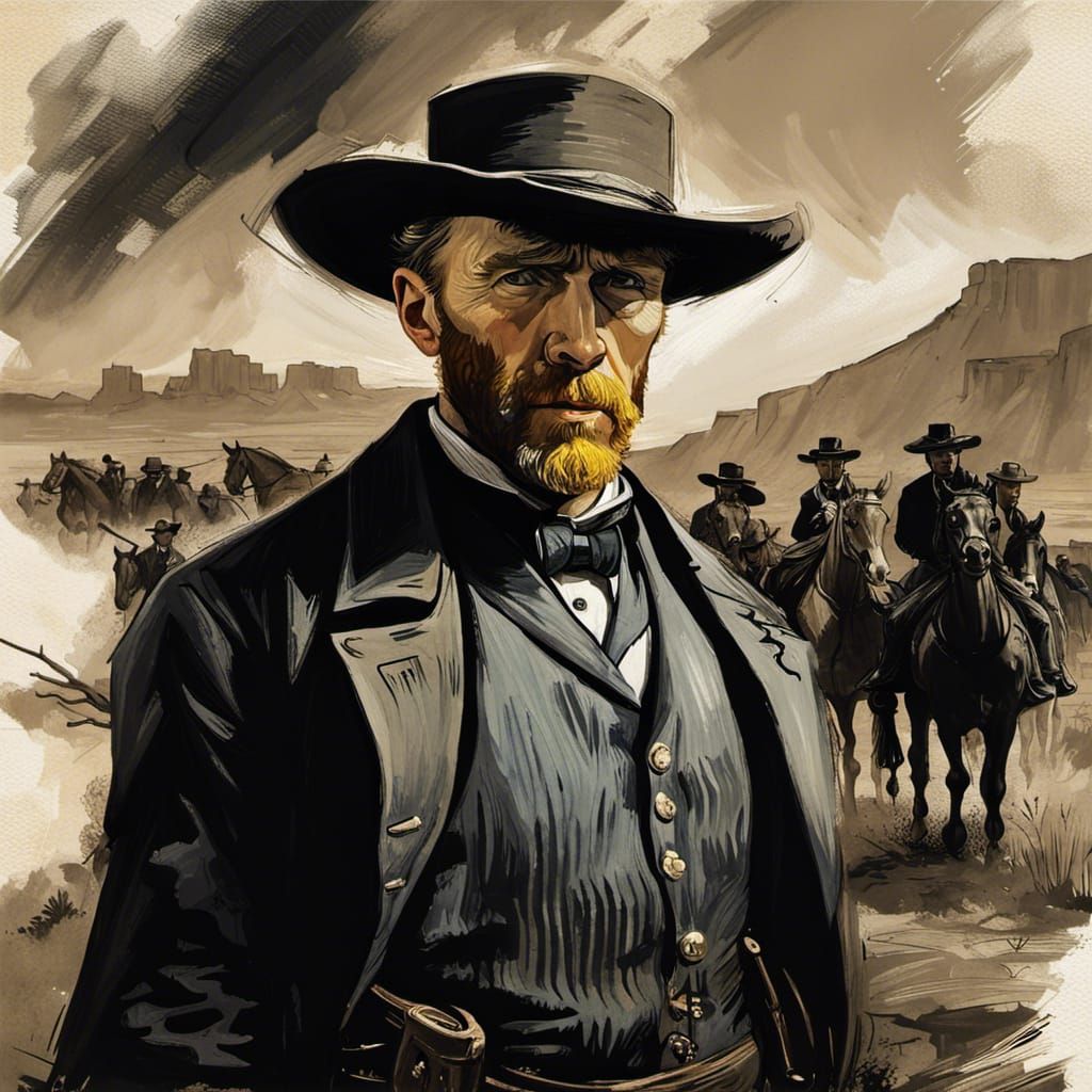 Vincent Van Gogh, U.S. Marshal   by @Medicus