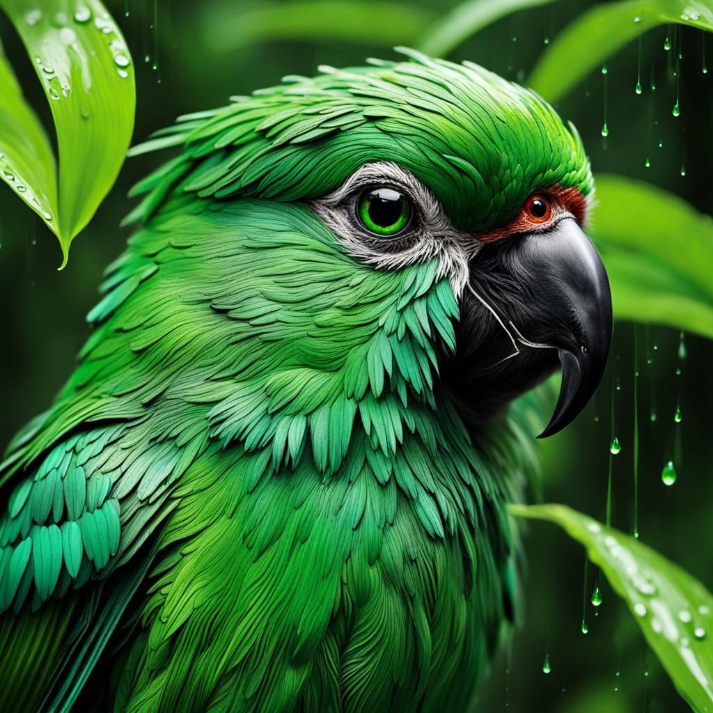 Green Parrot