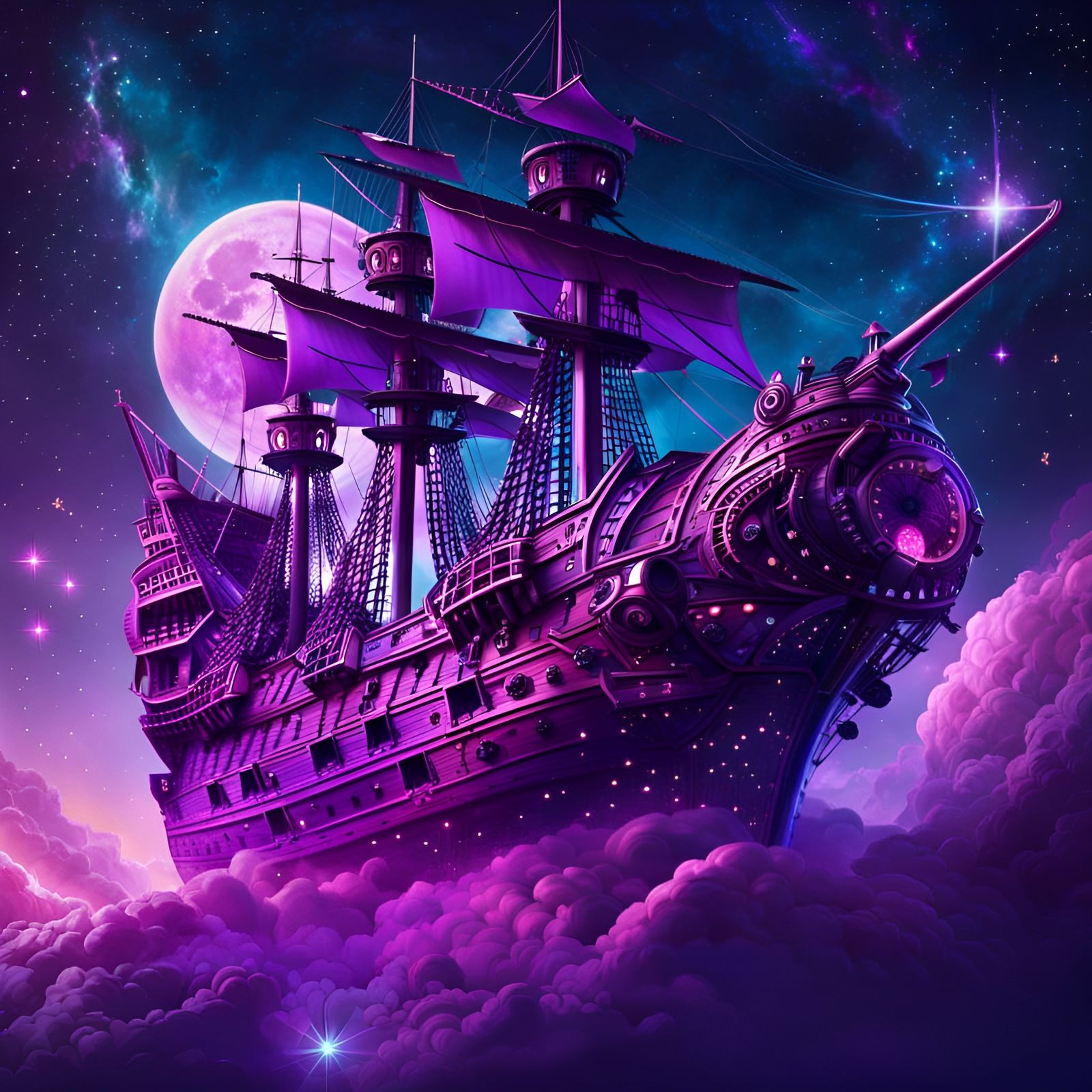 Sailing the Galactic Seas  by @AccioAsh