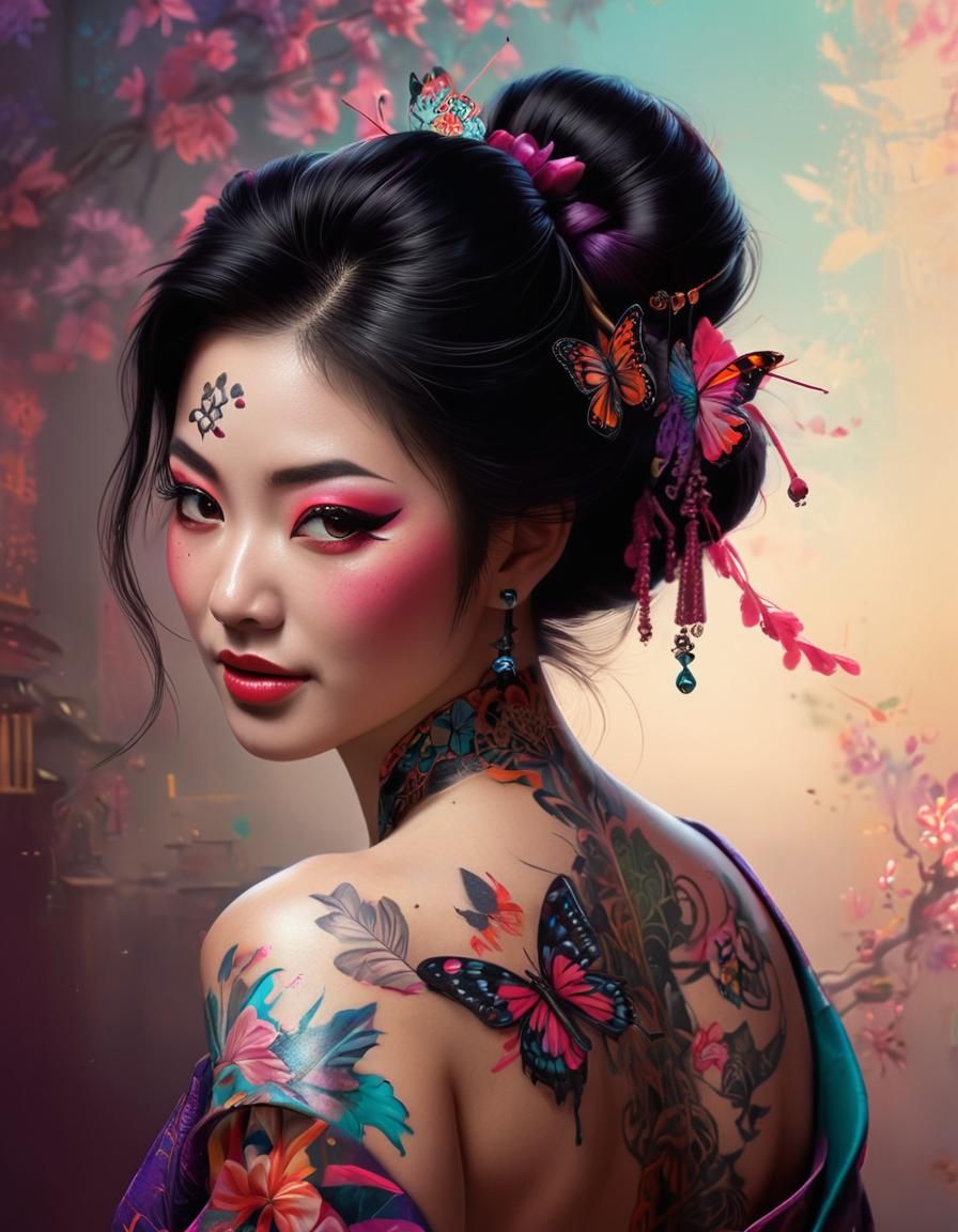 Natural Light for Natural Geisha