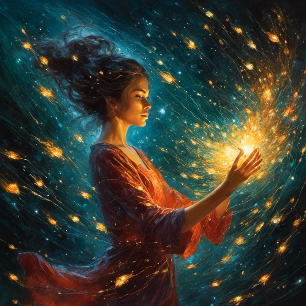 Holding the light  by @Luna