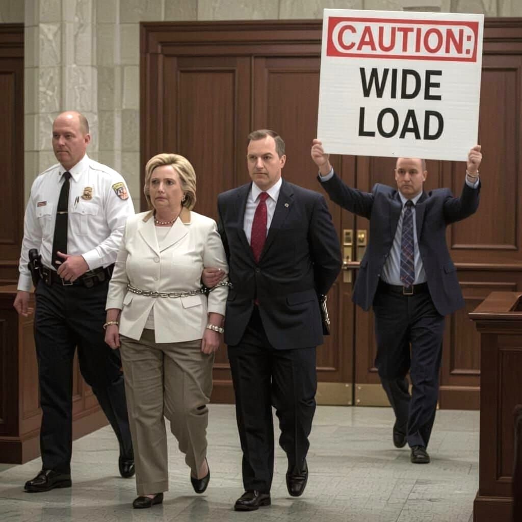 Hillary Clinton Perp Walked Into Courtroom