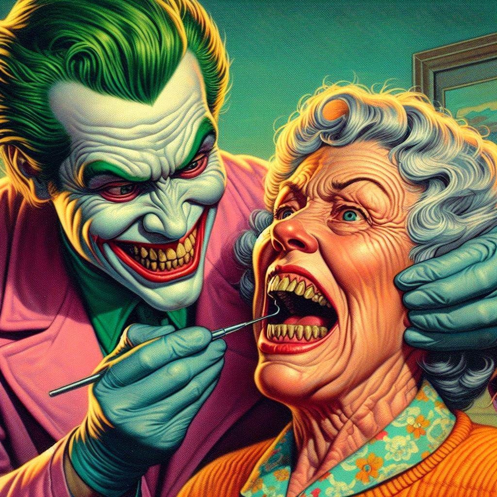 Let me help you with those teeth, dearie!