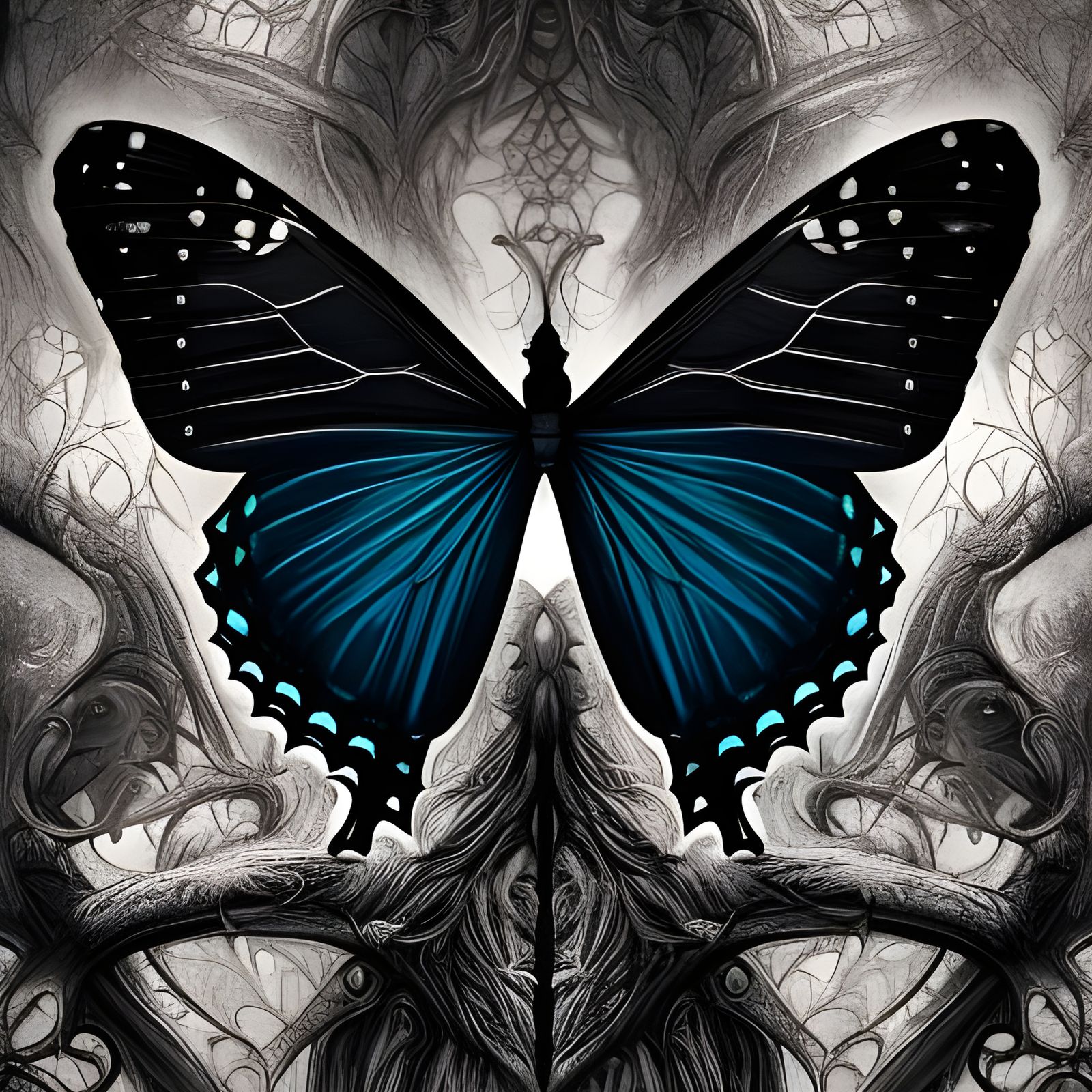 Der schwarze Schmetterling IV
