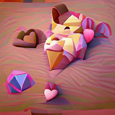 Sweetie sweetheart low poly