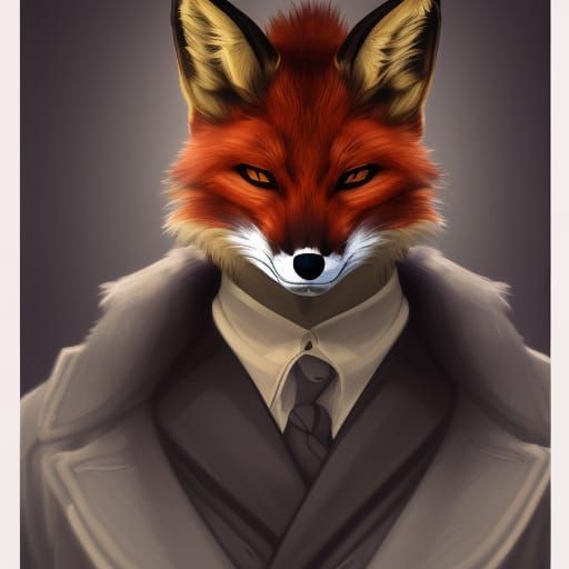 What does Inspector Fox know? - AI Generated Artwork - NightCafe Creator