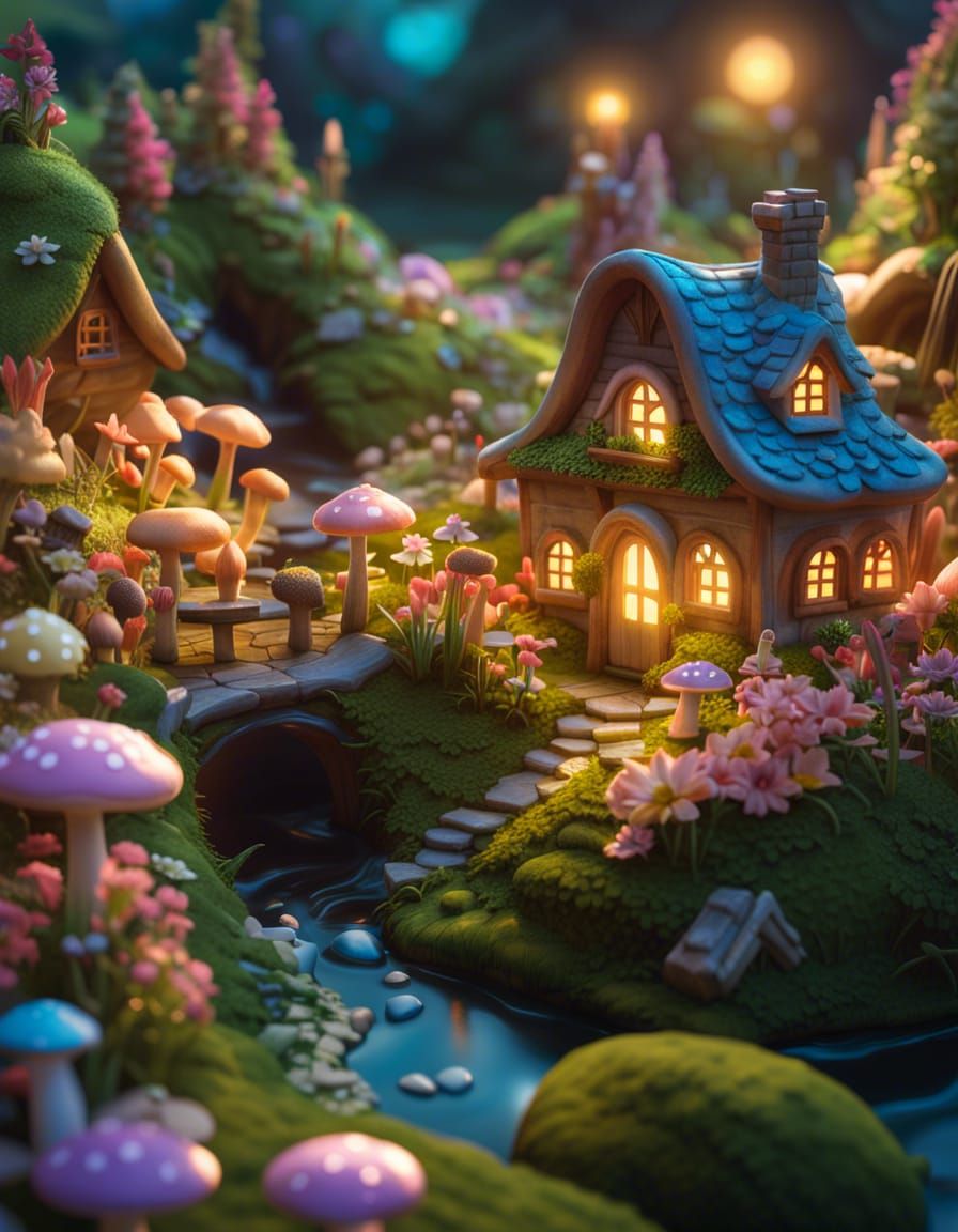 Magical Fairy Village