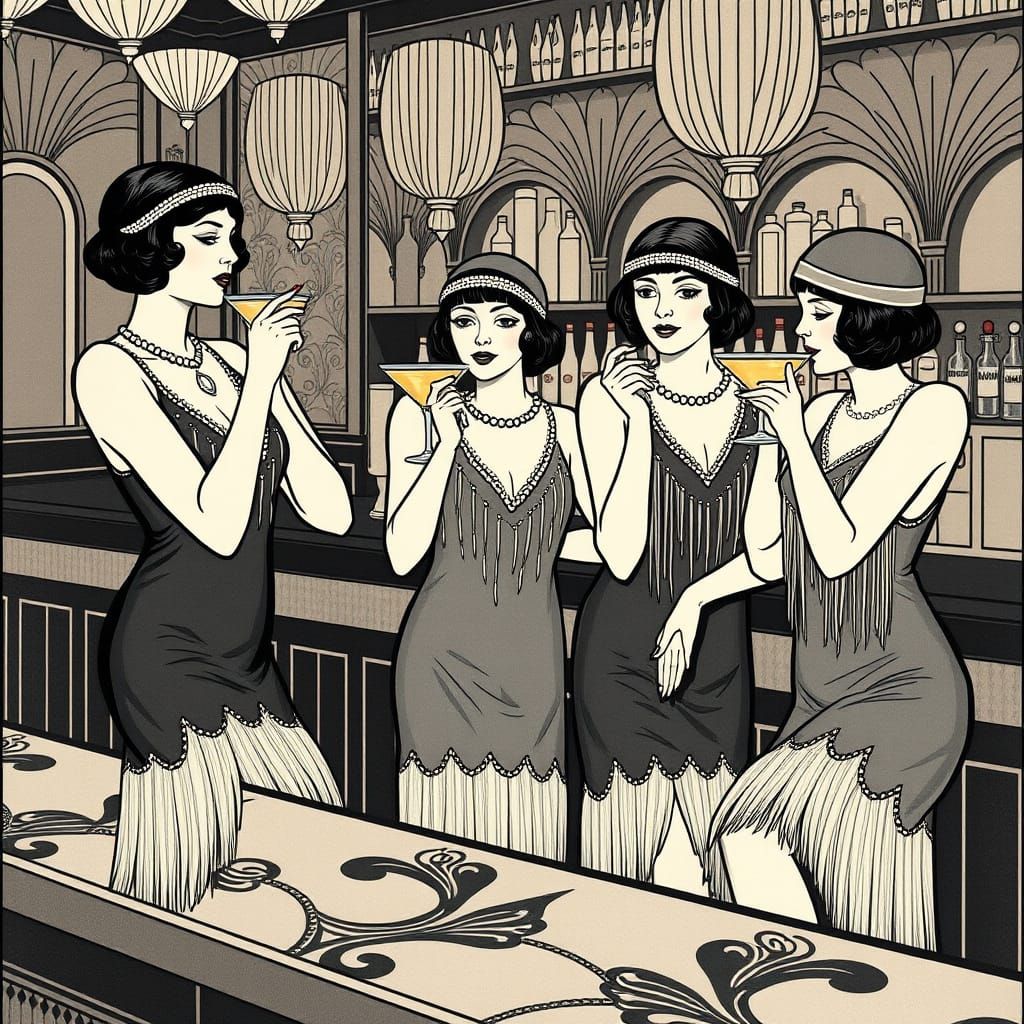 1920s Speakeasy  by @Blue Nosed