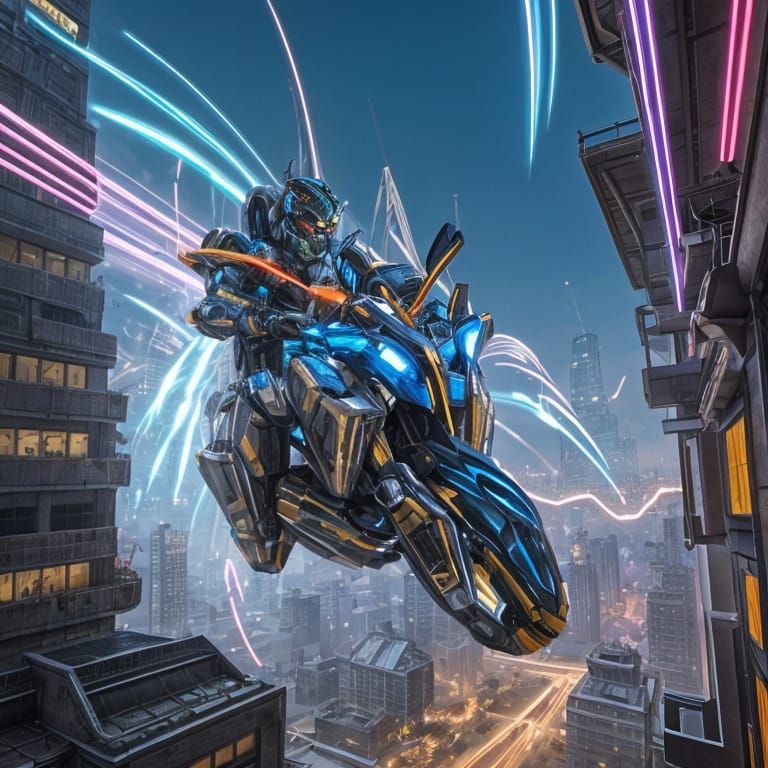 戦うモーターバイク