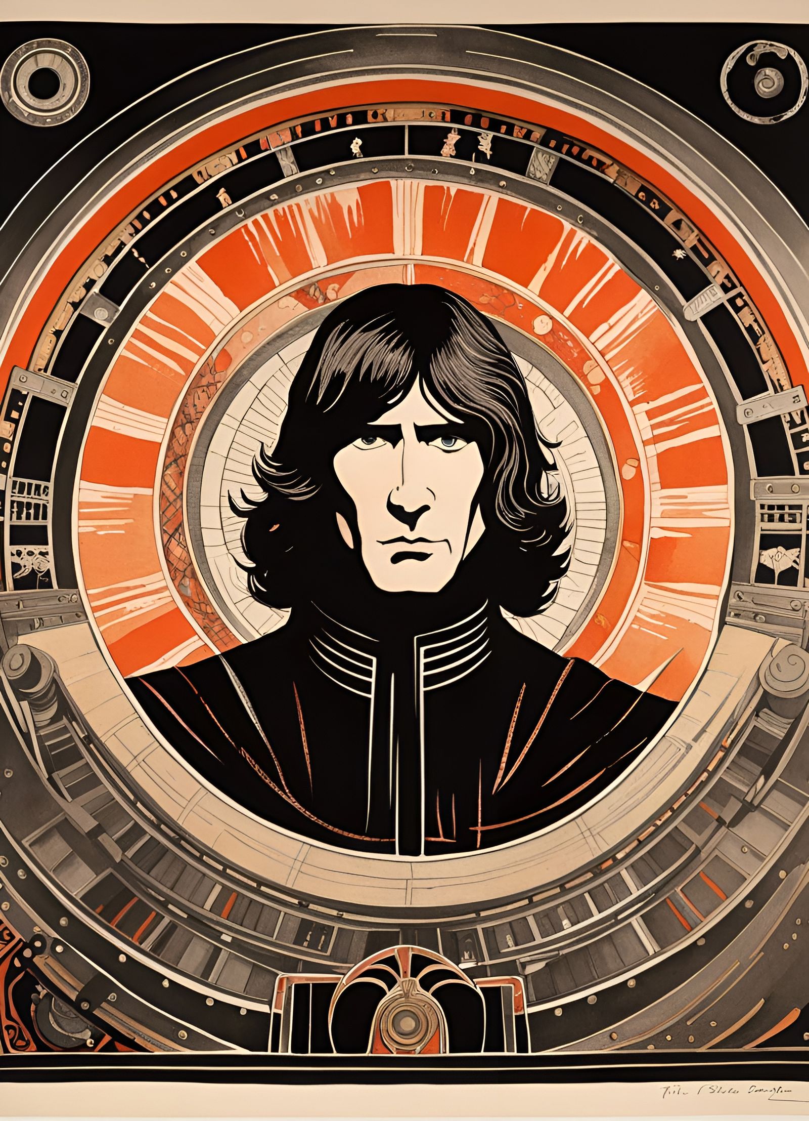 Art Deco Star Wars: Kylo Ren