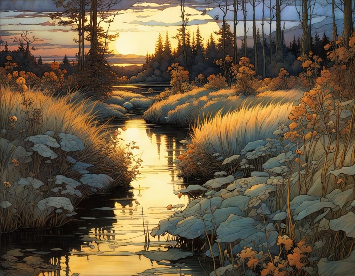 Gold brook  by @Drivers